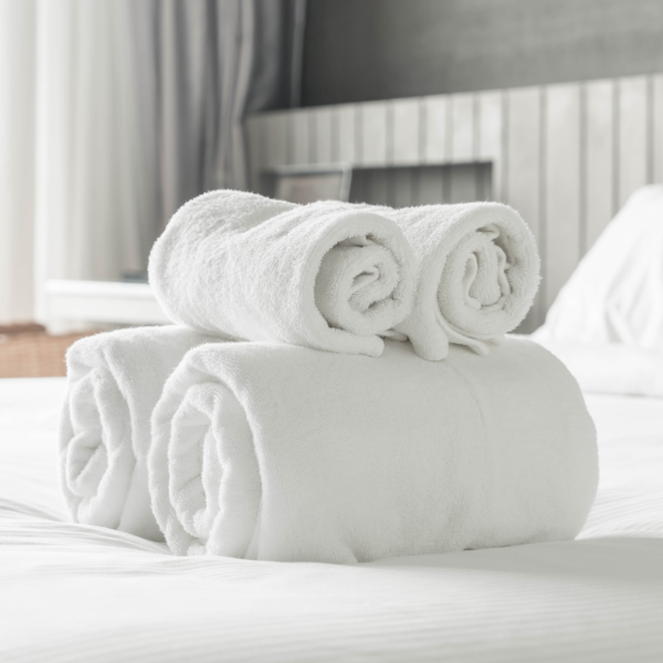 White Hotel Towels 600X600